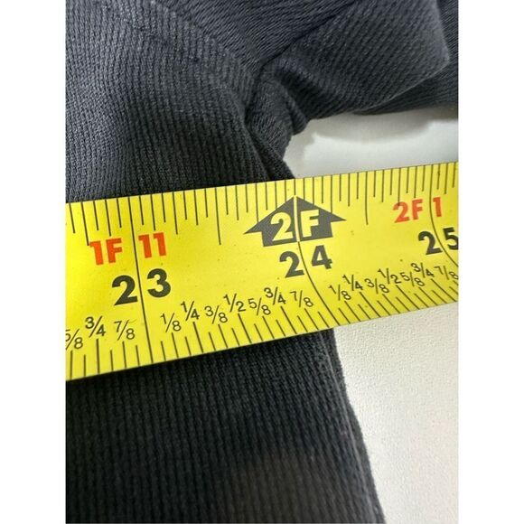 Modern Images Men's Hawaiian Shirt Black Embroidered Short Sleeve Buttoned Sz L - Picture 5 of 10